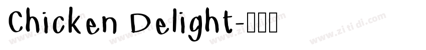 Chicken Delight字体转换